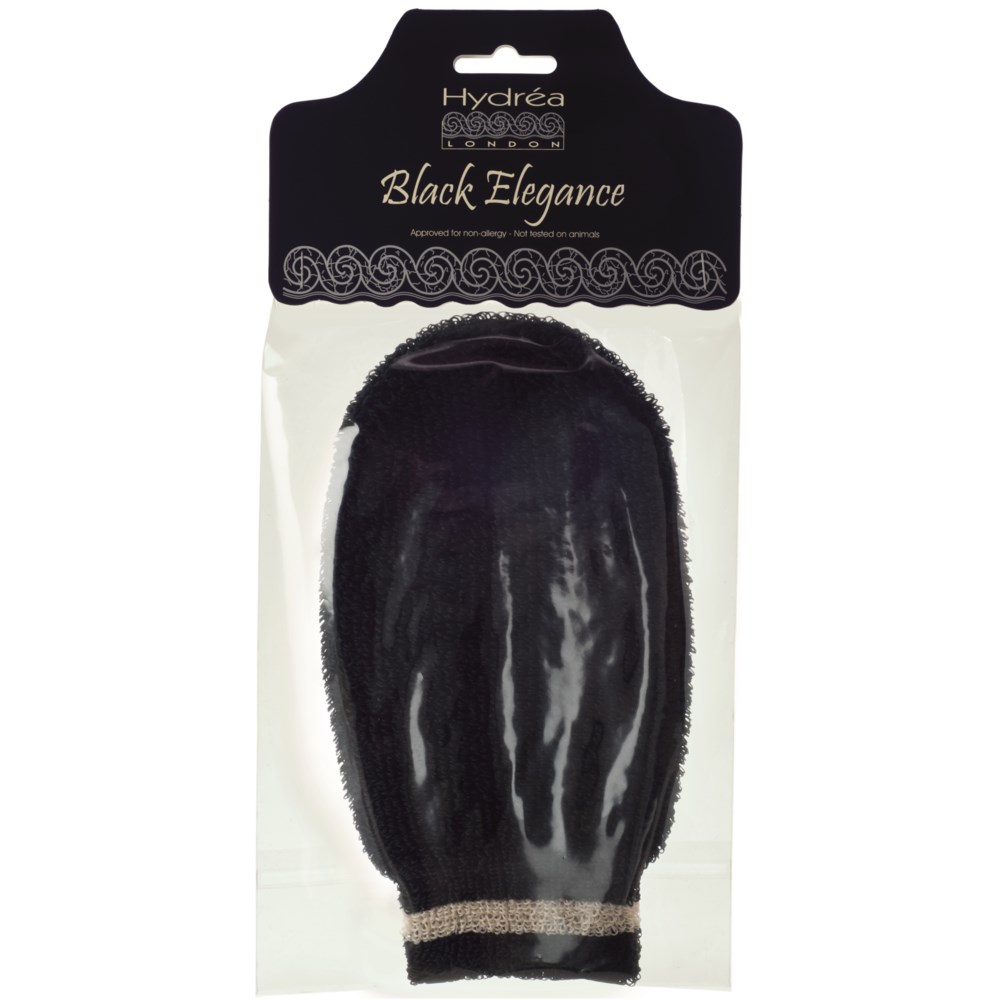 Hydréa London Hydréa London Exfoliating Spa Mitt Black
