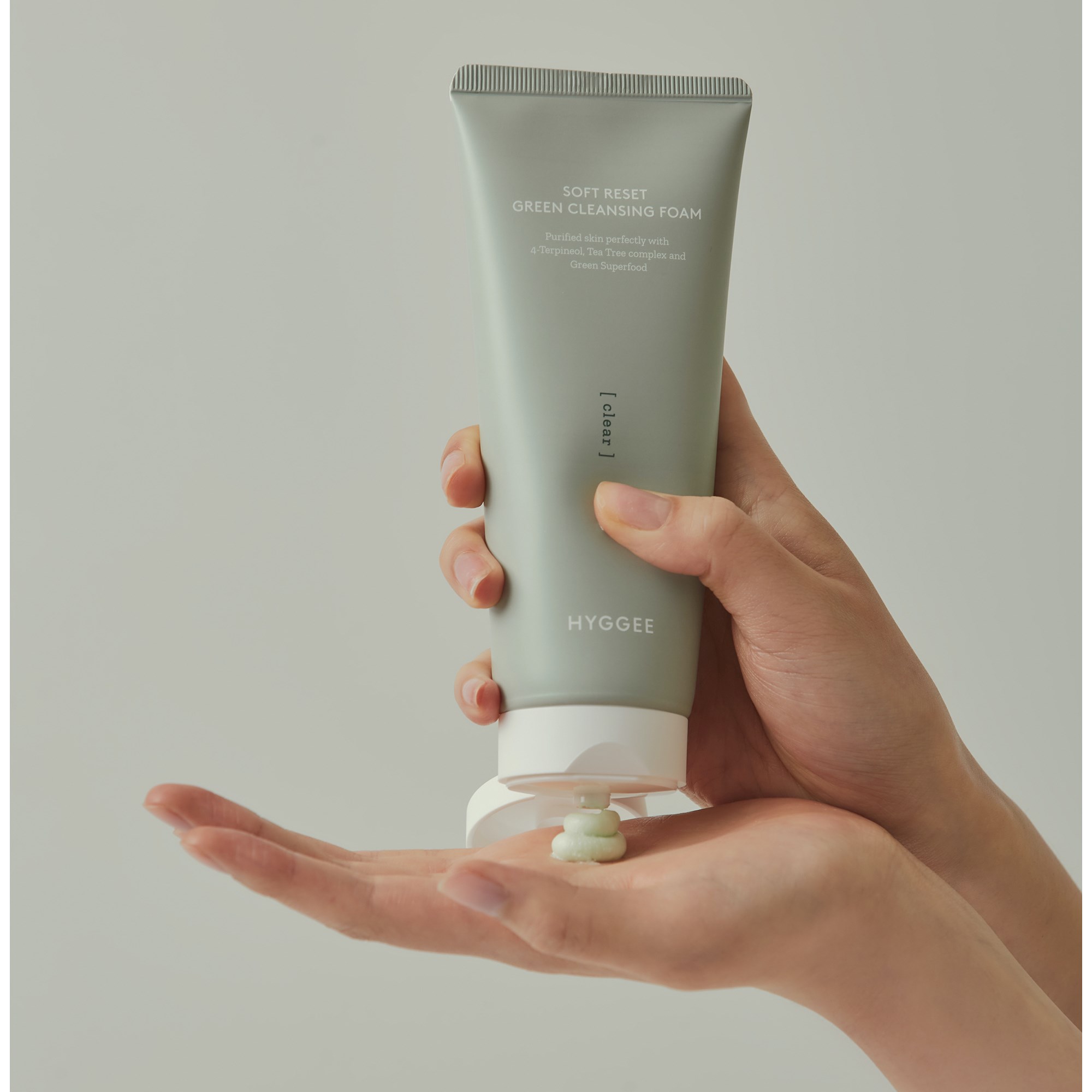 HYGGEE Soft Reset Green Cleansing Foam 150 ml (obrázok 5)
