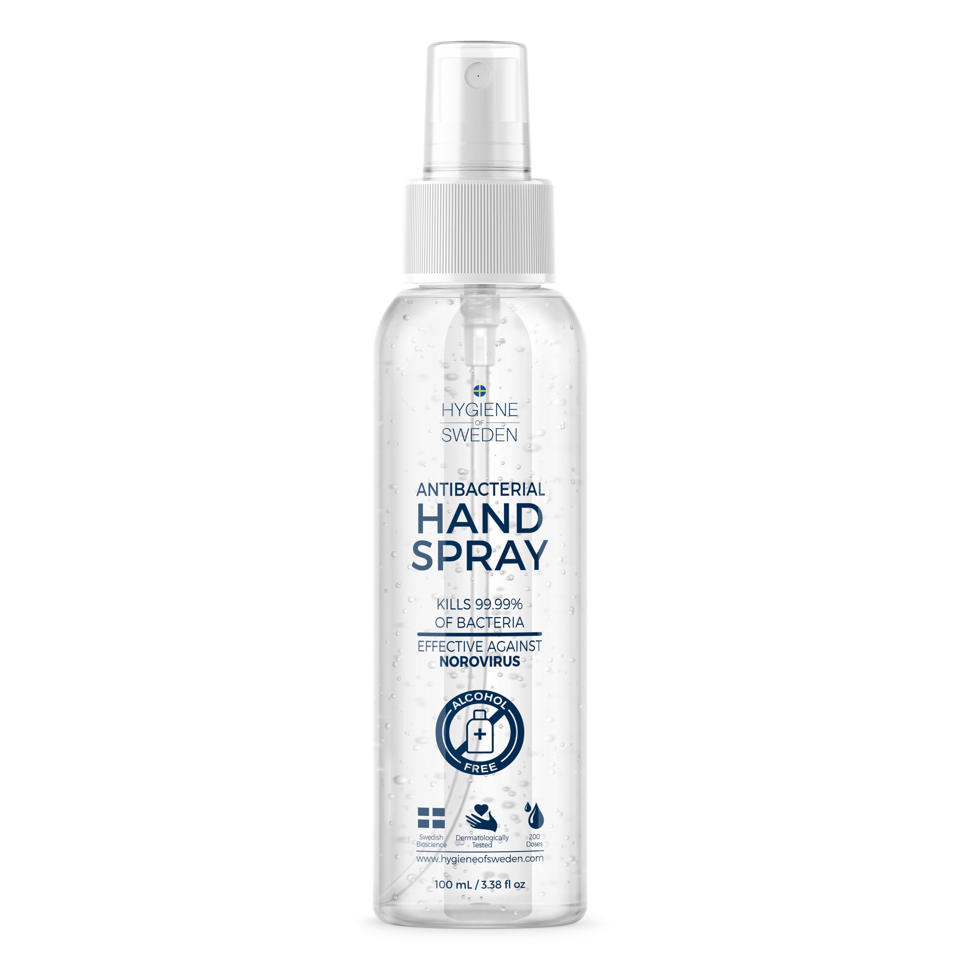 Hygiene of Sweden Antibakteriell Hand Spray 100 ml