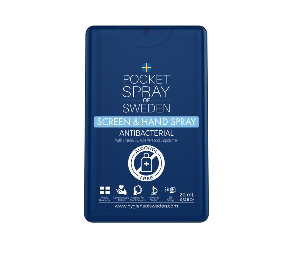 Hygiene of Sweden Antibakteriell Pocket Spray 20ml