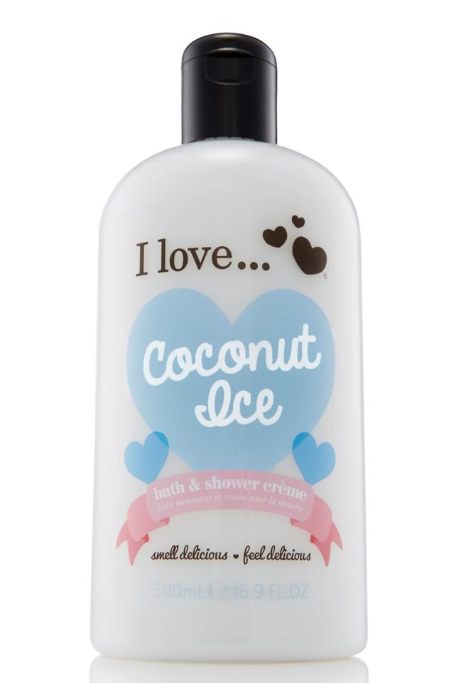 I Love… Bubble Bath & Shower Crème Coconut Ice 500ml