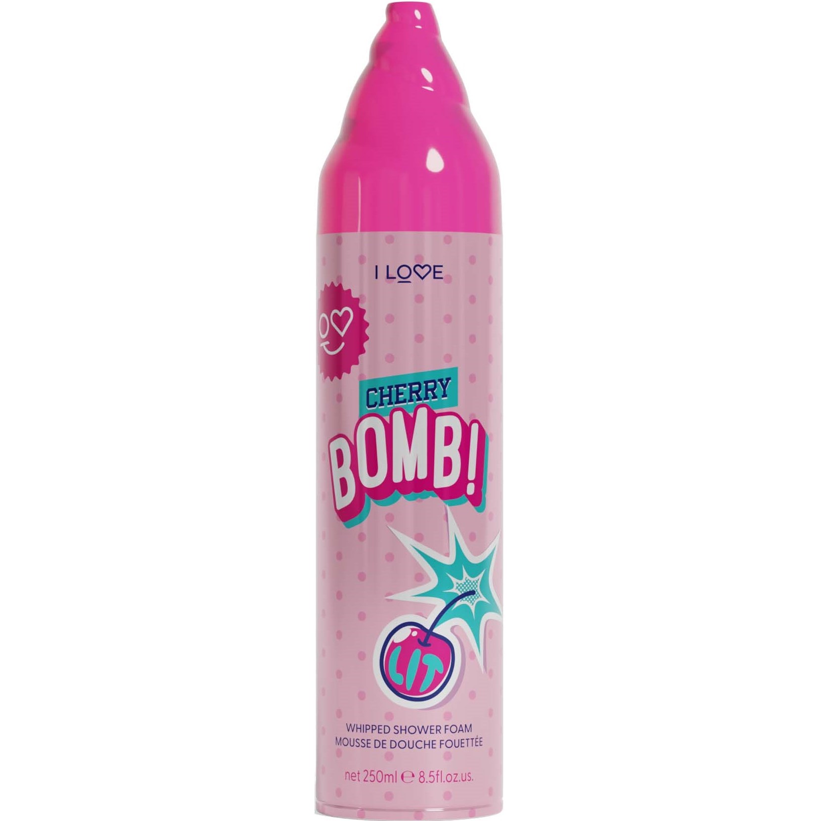 I Love... Cherry Bomb Whipped Shower Foam 250 stk