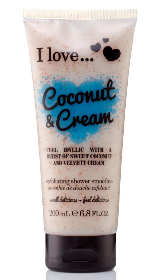 I Love… Exfoliating Shower Smoothie Coconut & Cream 200ml