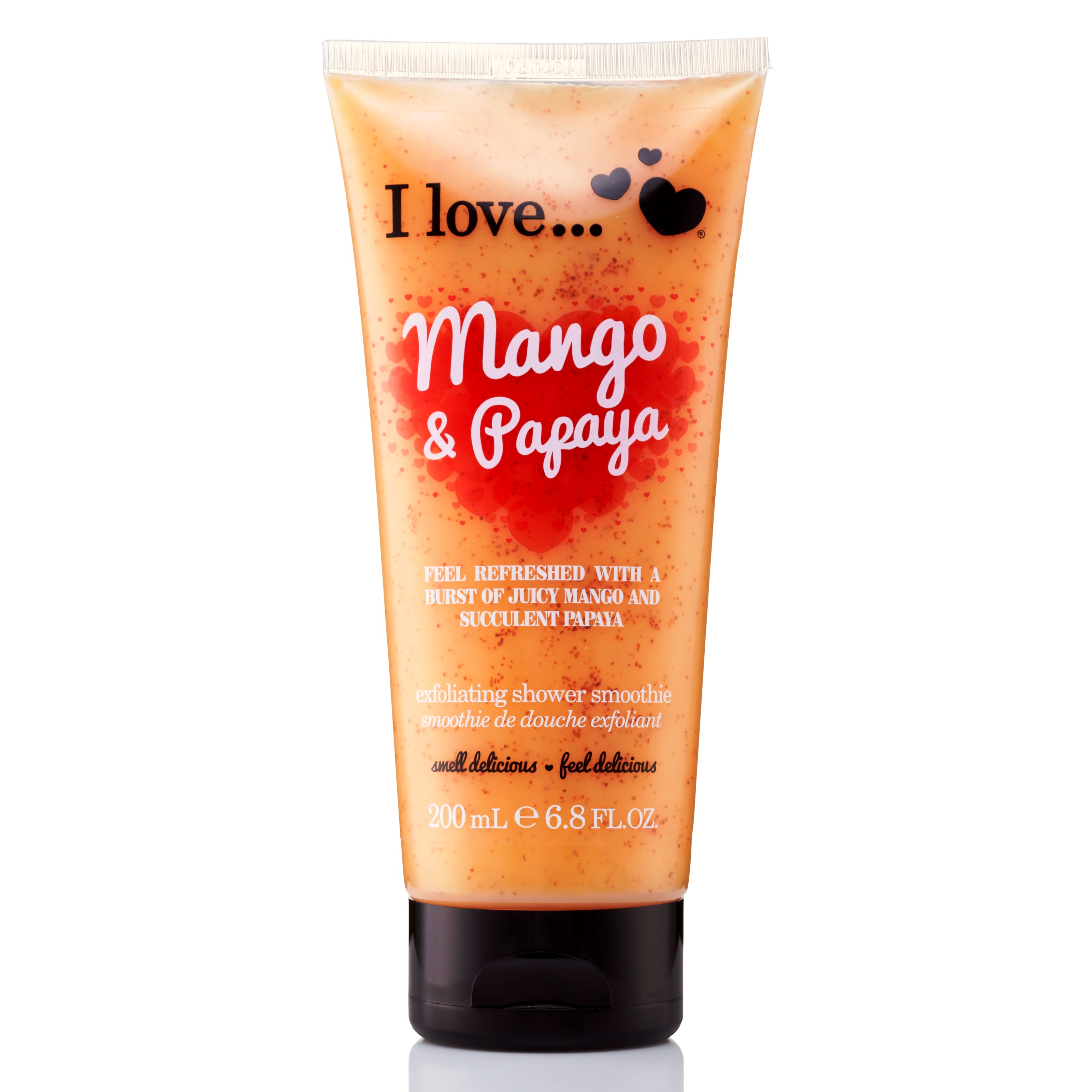 Фото - Засіб для очищення обличчя і тіла I Love... Exfoliating Shower Smoothie I Love… Mango & Papaya 200