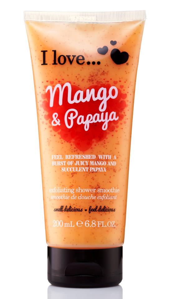 I Love… Exfoliating Shower Smoothie Mango & Papaya 200ml