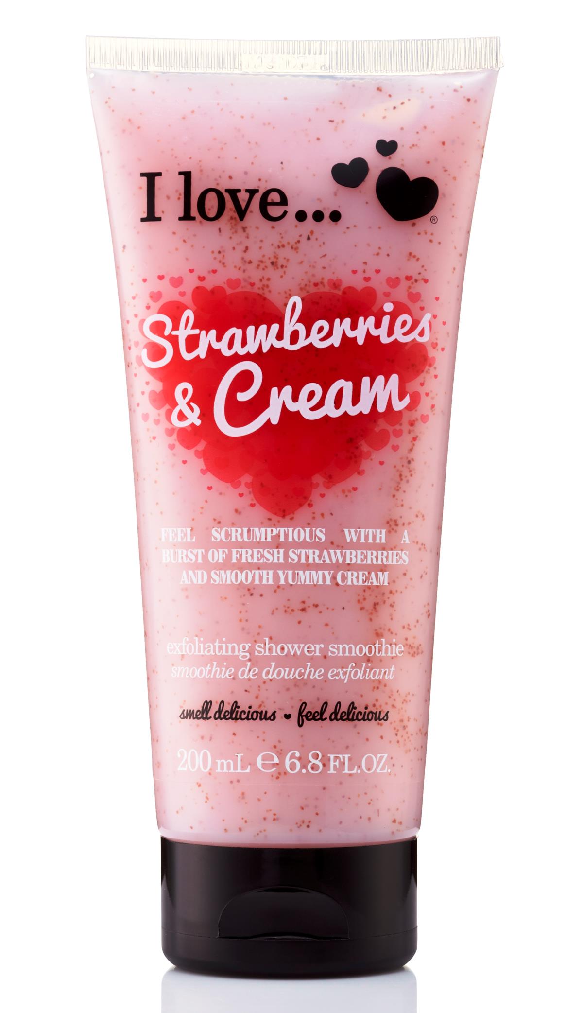 I Love... Exfoliating Shower Smoothie I Love… Strawberries & Cream 200 ml