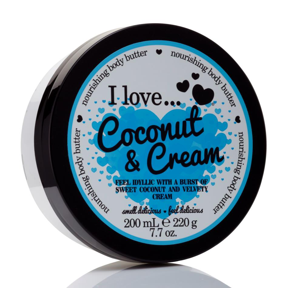 I Love… Nourishing Body Butter Coconut & Cream 200ml