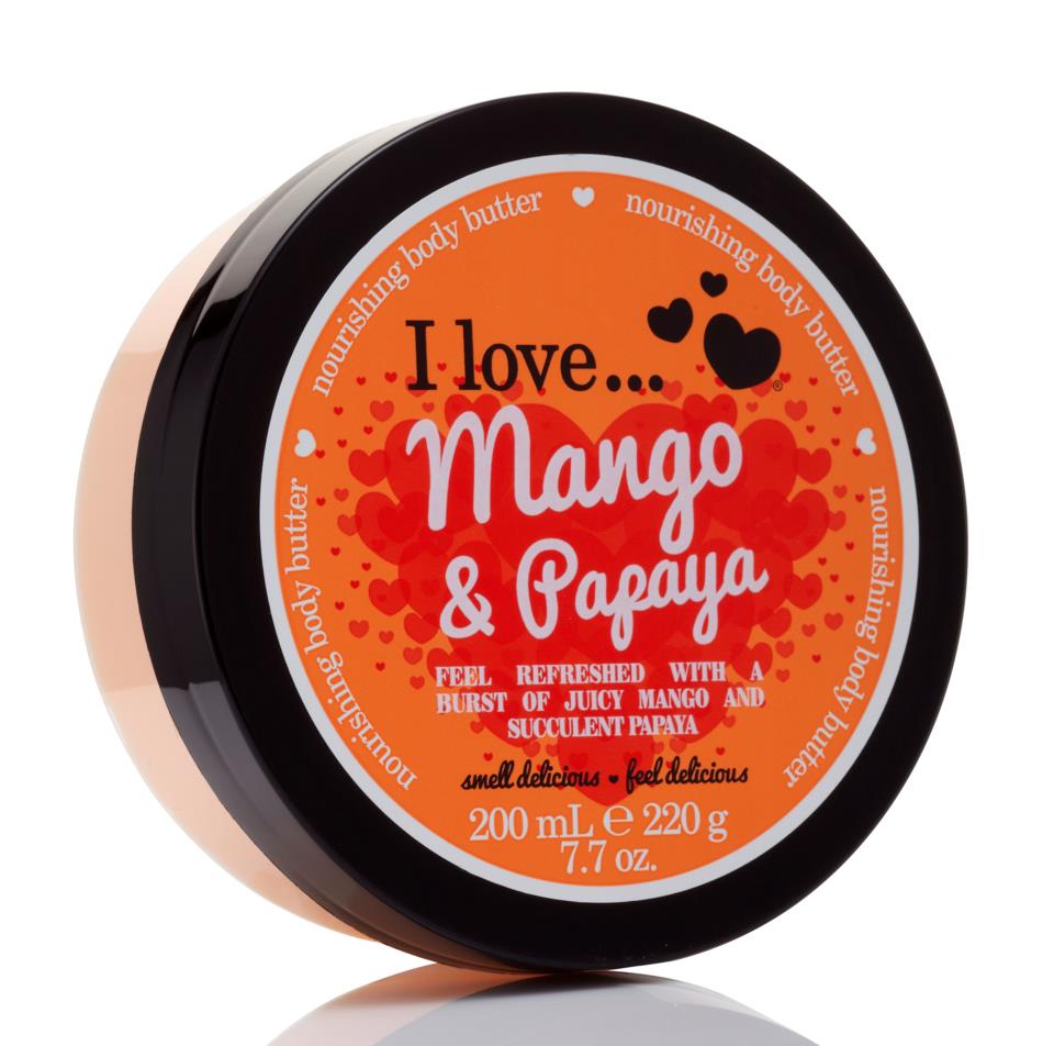 I Love… Nourishing Body Butter Mango & Papaya 200ml