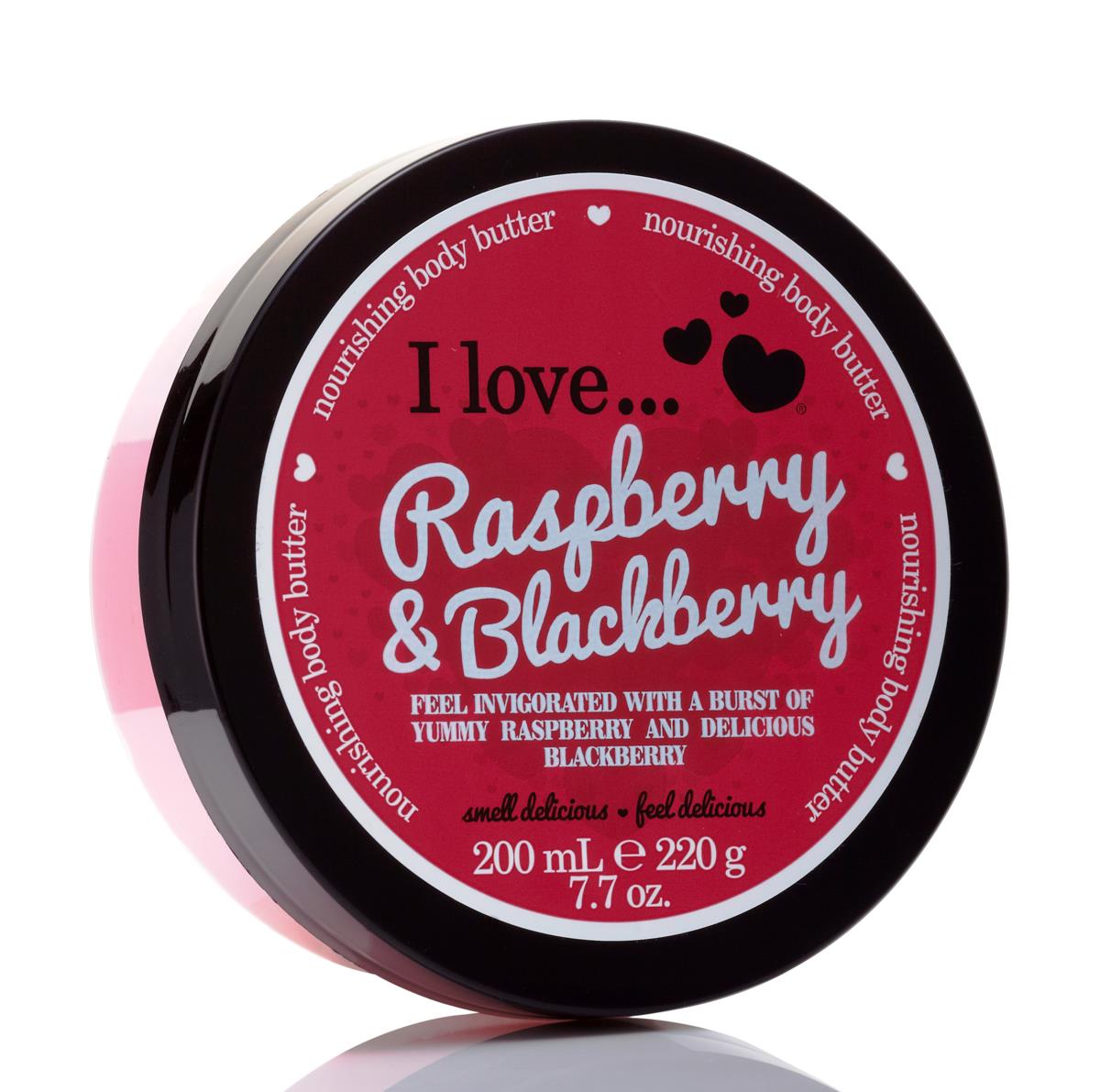 I Love... Nourishing Body Butter I Love… Raspberry & Blackberry 200 ml ...
