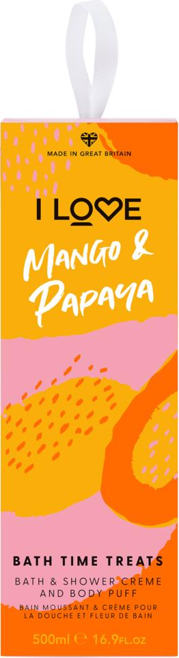I Love Original Bath Time Treat Mango & Papaya 500ml