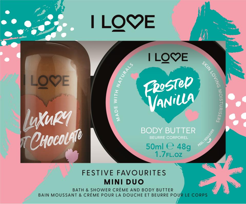 I Love Original Mini Duo Gift Box Festive Favourites