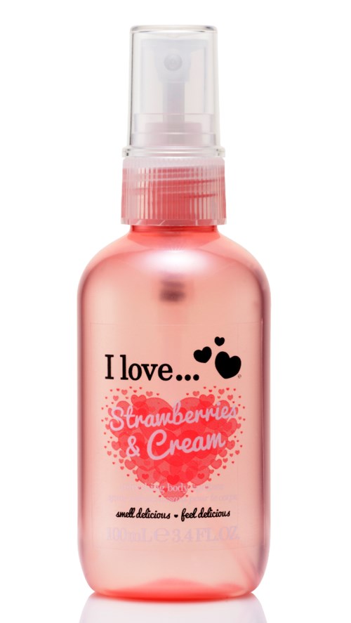 I Love... Refreshing Body Spritzer I Love… Strawberries & Cream 100 ml