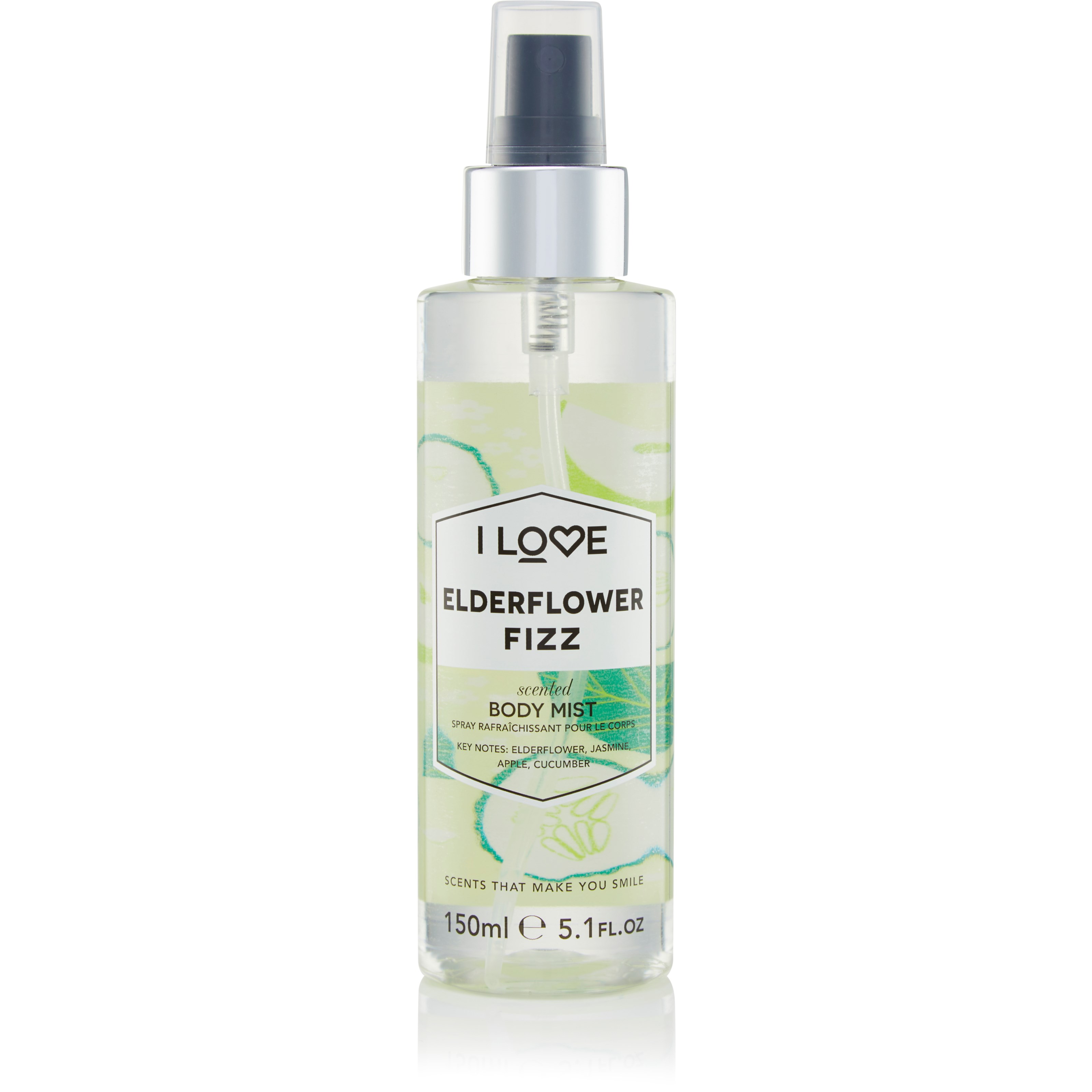 I Love... Signature I Love Elderflower Fizz Body Mist 150 ml