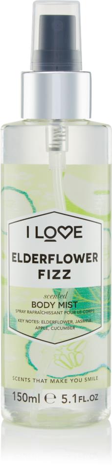 I Love Signature Elderflower Fizz Body Mist 150 ml