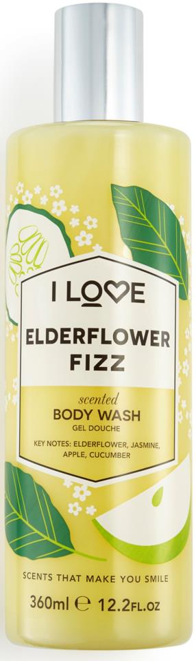 I Love Signature Elderflower Fizz Body Wash 360 ml