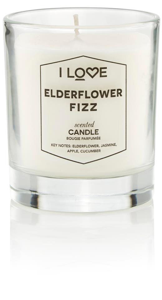 I Love Signature Elderflower Fizz Scented Candle 200g
