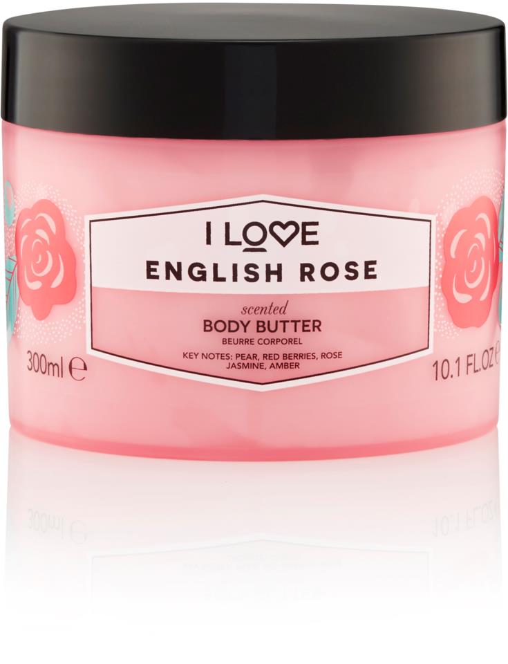 I Love Signature English Rose Body Butter 300 ml