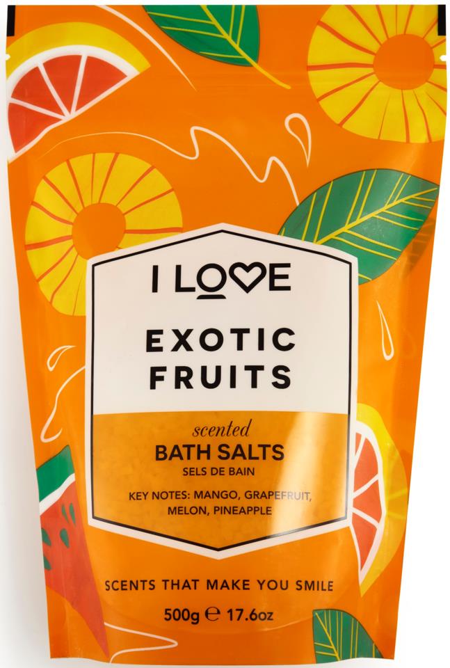 I Love Signature Exotic Fruits Bath Salts 500 g