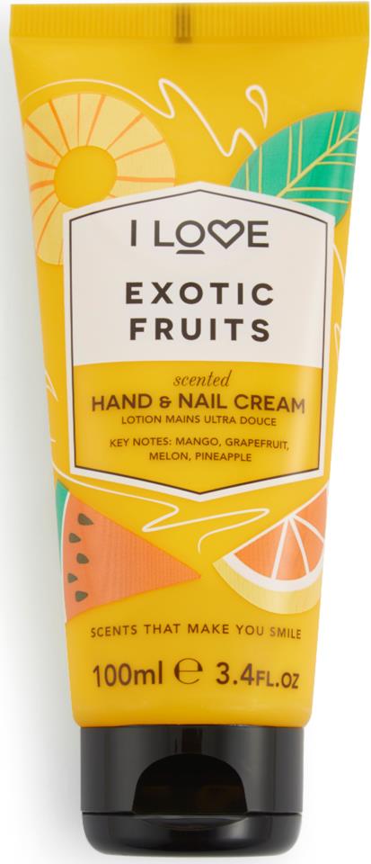 I Love Signature Exotic Fruits Hand & Nail Cream 100 ml