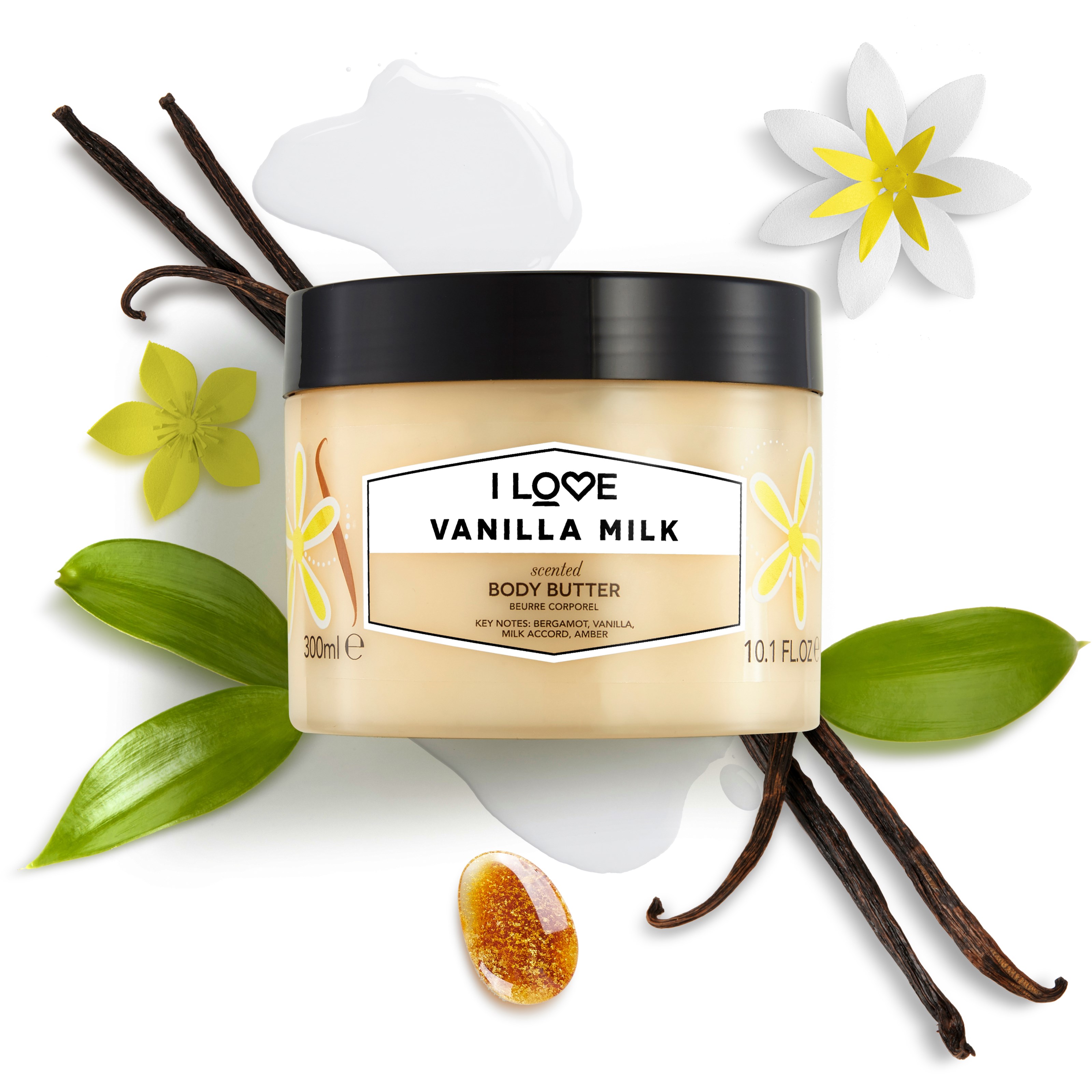 Alternativ bild 1 för I Love... Signature I Love Vanilla Milk Body Butter 300 ml