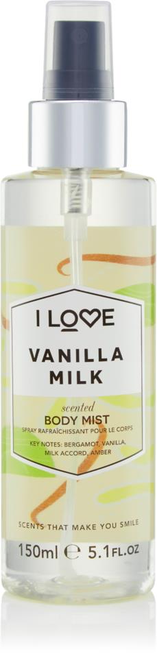 I Love Signature Vanilla Milk Body Mist 150 ml