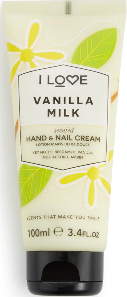 I Love Signature Vanilla Milk Hand & Nail Cream 100 ml