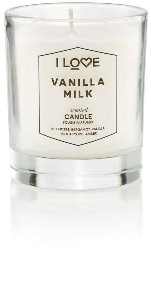 I Love Signature Vanilla Milk Scented Candle 200g