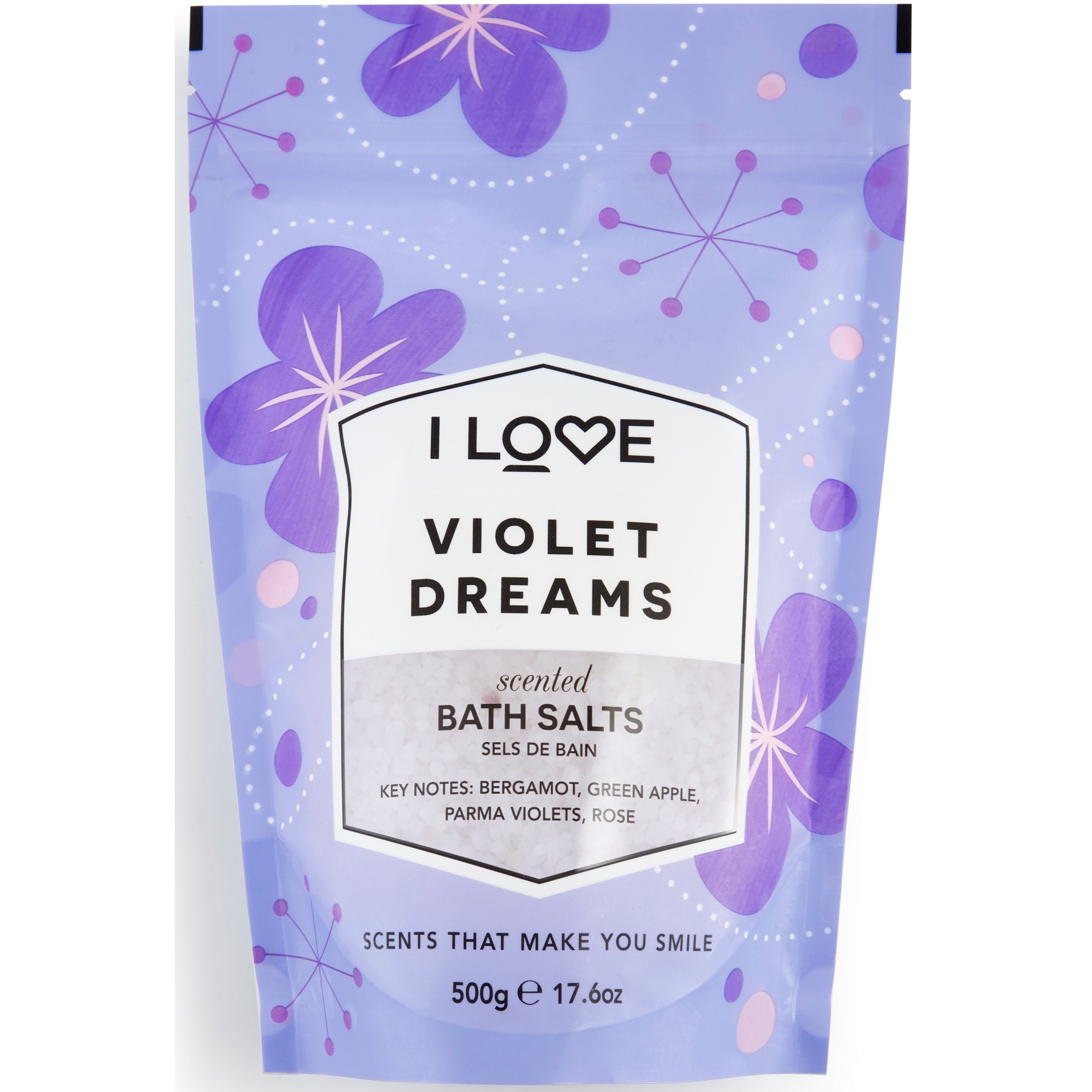 Läs mer om I Love... Signature I Love Violet Dreams Bath Salts 500 g