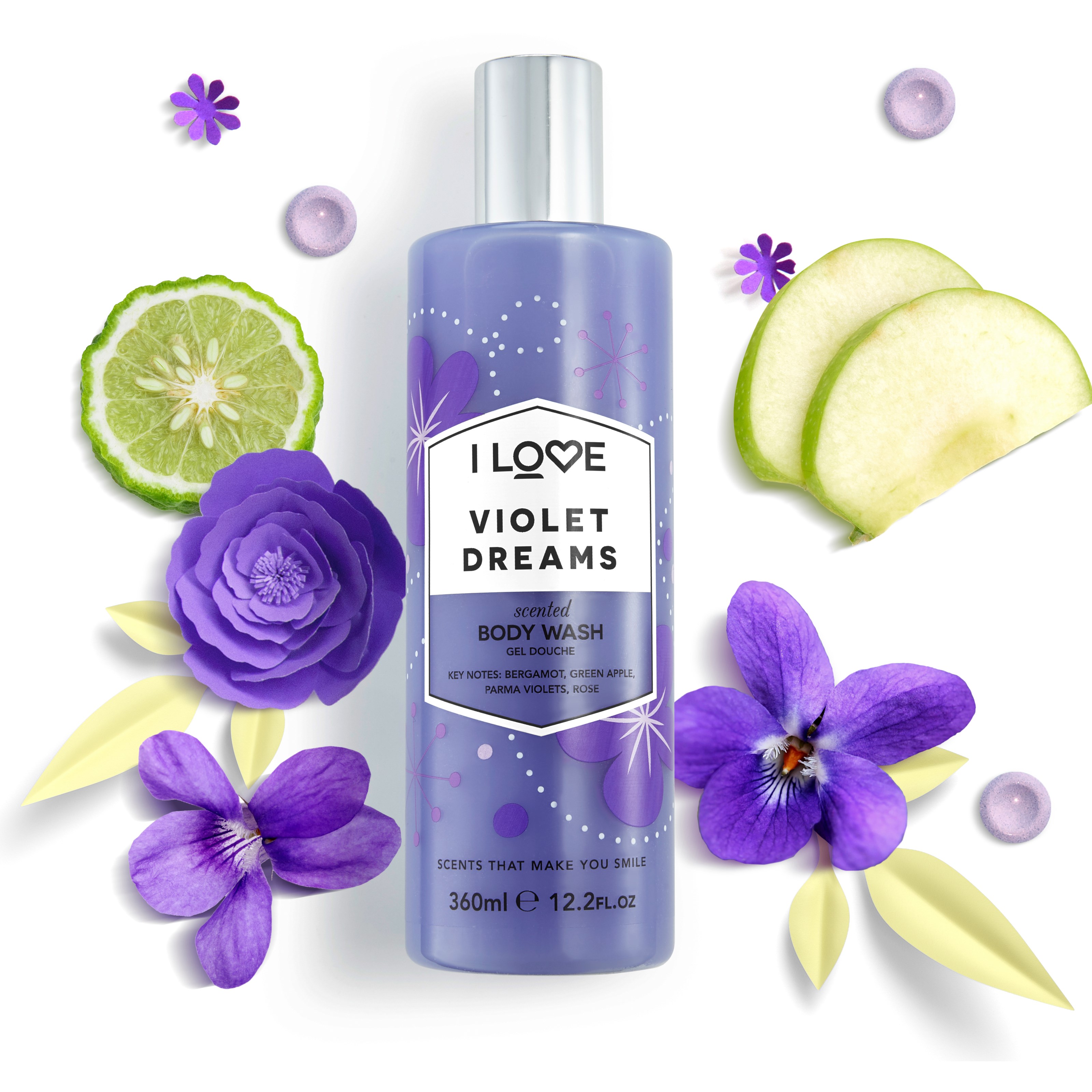 Alternativ bild 1 för I Love... Signature I Love Violet Dreams Body Wash 360 ml