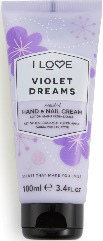 I Love Signature Violet Dreams Hand & Nail Cream 100 ml