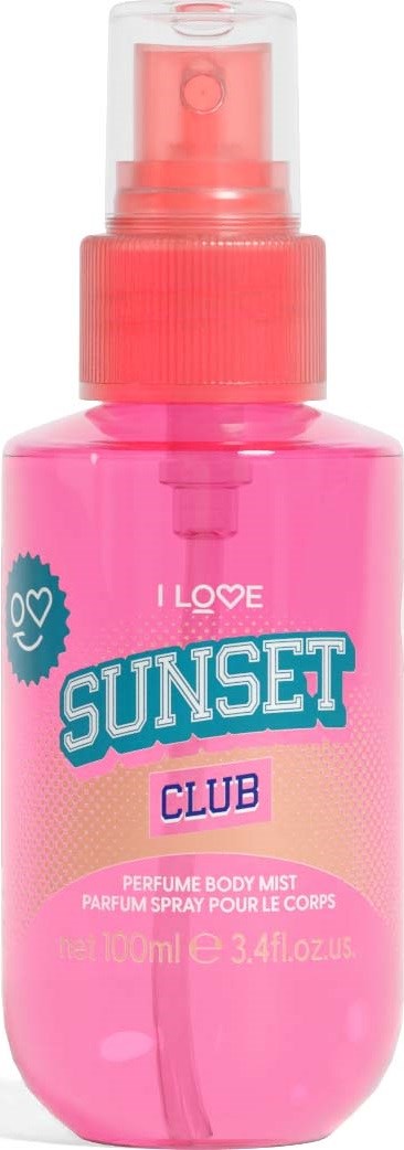 I Love... Sunset Club Perfume Body Mist 100 ml