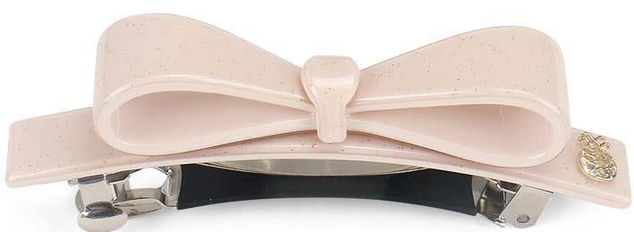 Ia Bon Bow Clip Sparkling Nude