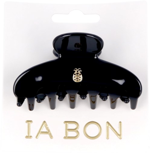 Ia Bon Hair Claw Glossy Black