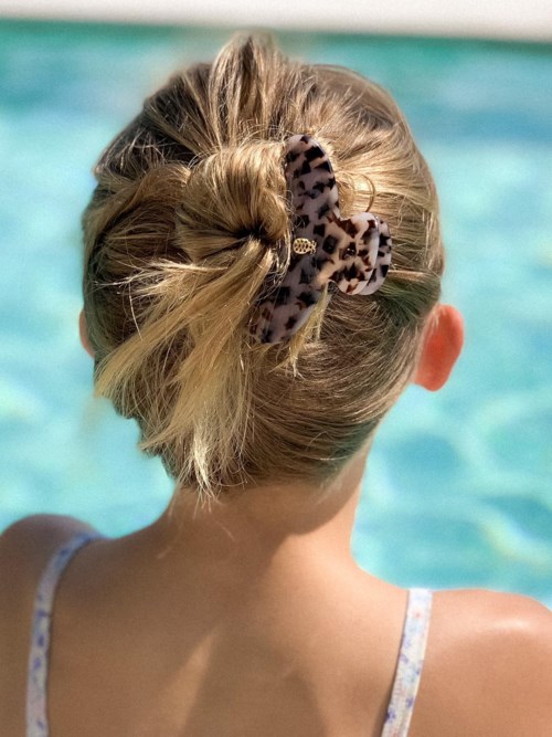 Ia Bon Hair Claw Taupe Star