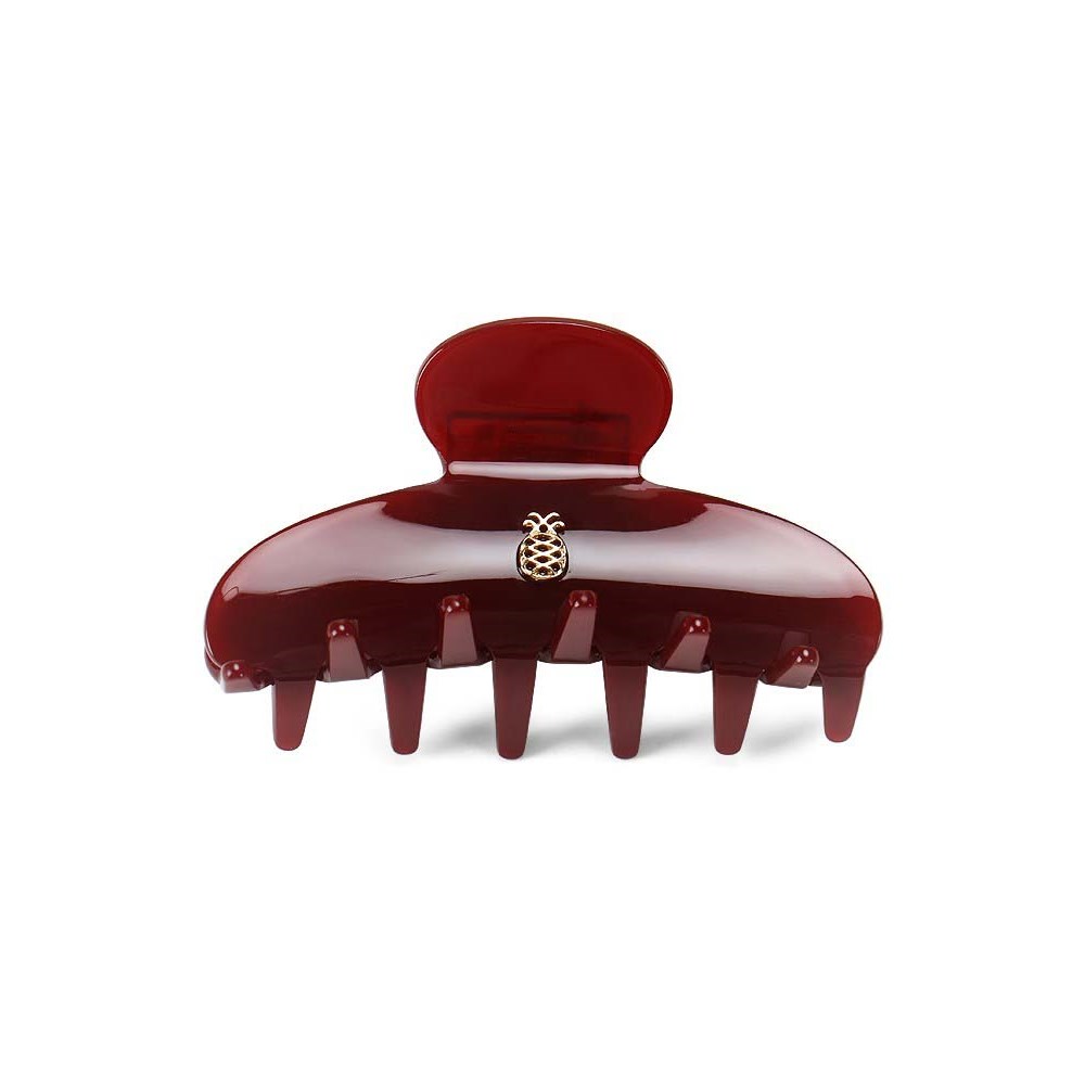 Ia Bon Ia Bon Hair Claw Burgundy
