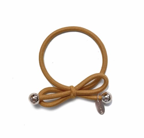 Ia Bon Hair Tie Gold Bead Gold