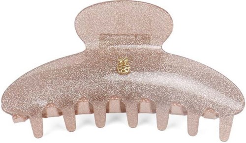 Ia Bon Large Hair Claw Rosé Glitter