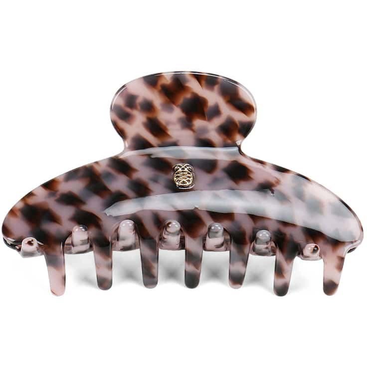 Ia Bon Large Hair Claw Taupe Star