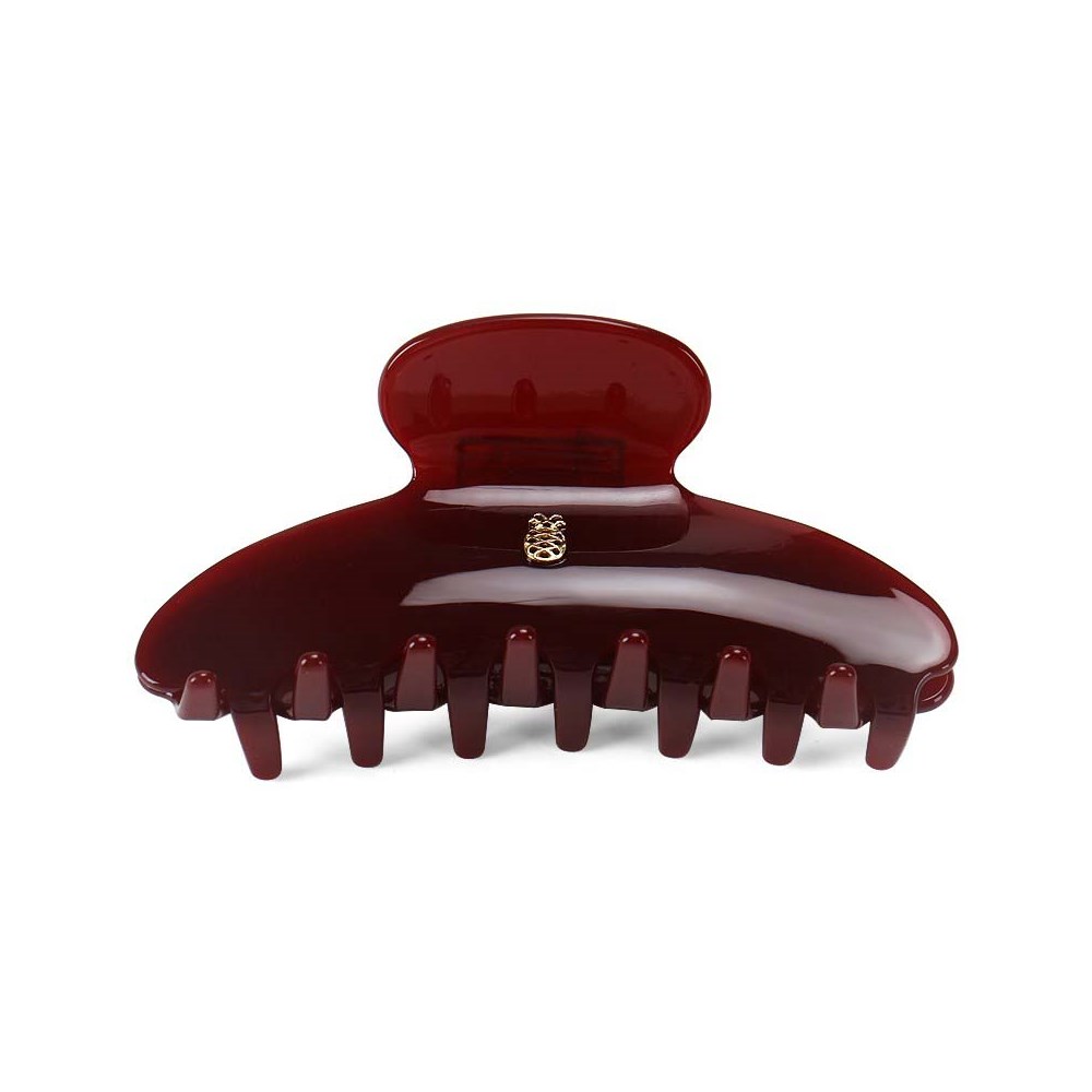 Ia Bon Ia Bon Large Hair Claw Burgundy