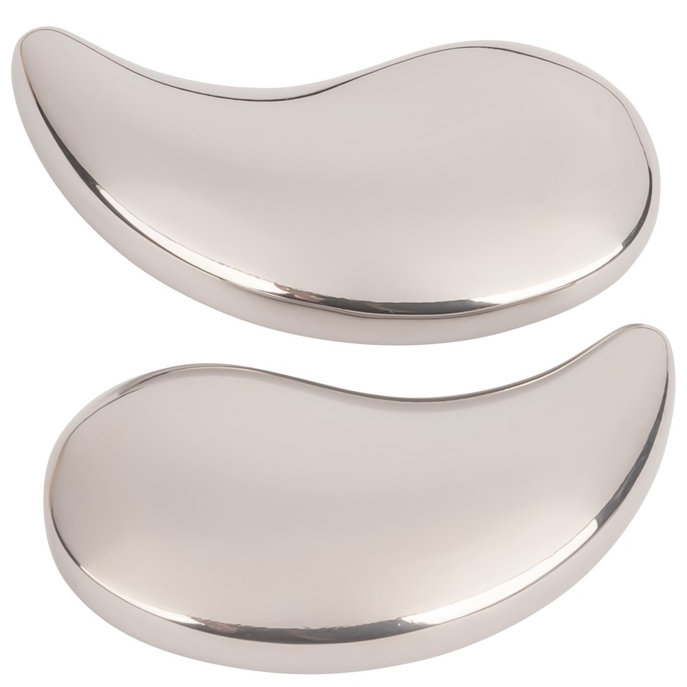 Ibero Cooling Under Eye Pads, 1 pair, Silver