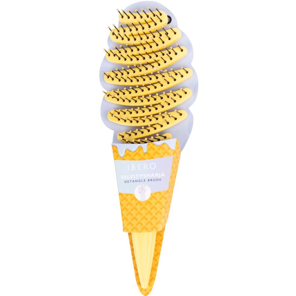 Ibero Hair Brush Ice Cream Yellow