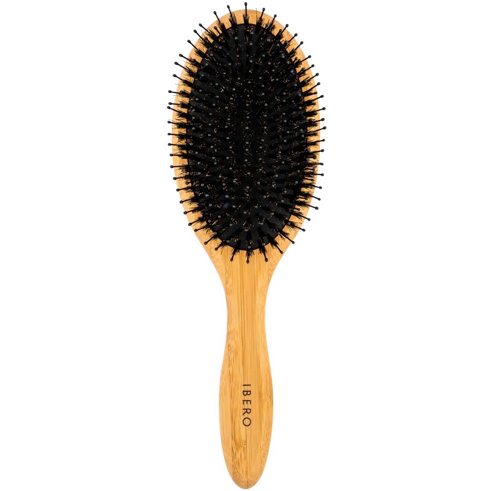 Läs mer om Ibero Hair Brush With Bamboo Handle