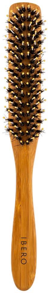 Ibero Hair Brush With Natural & Nylon Bristles