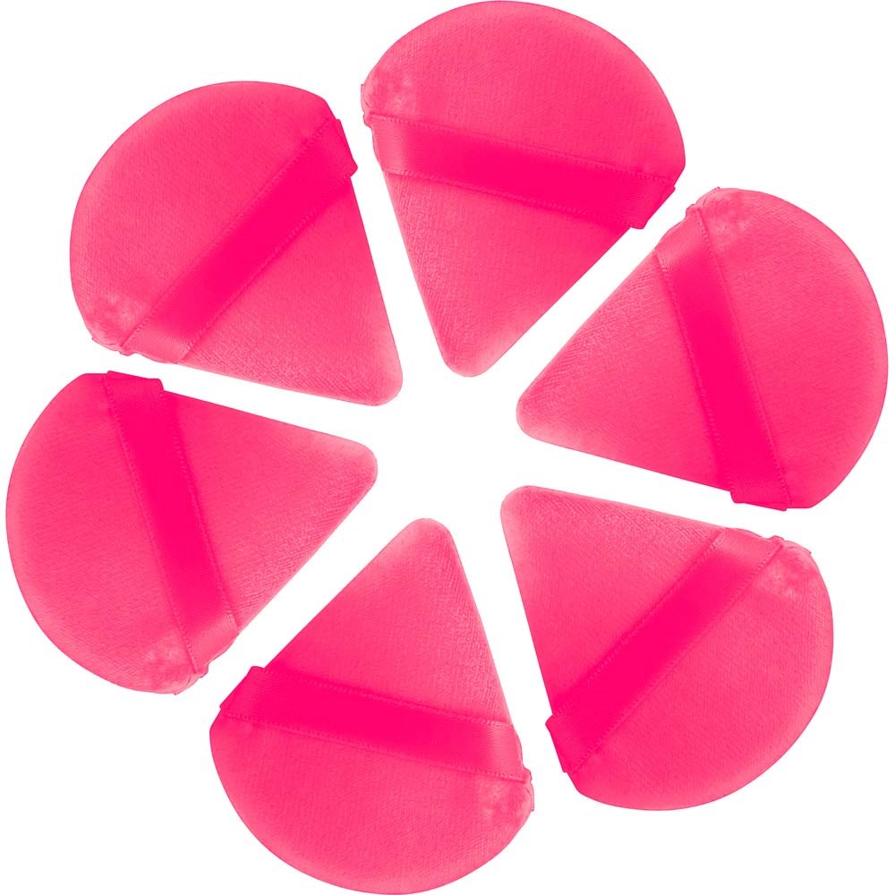 Ibero Powder Puff Triangle 6 st