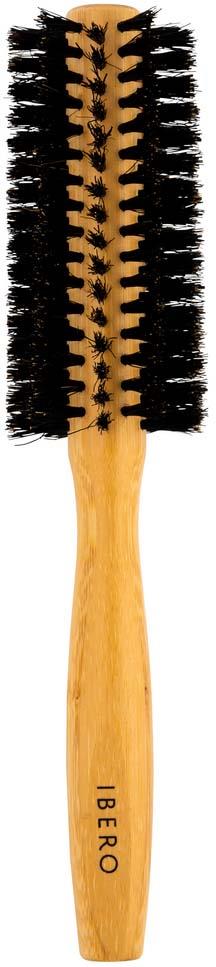 Ibero Round Hair Brush With Natural Bristles