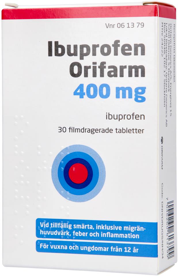 Ibuprofen Orifarm 400mg