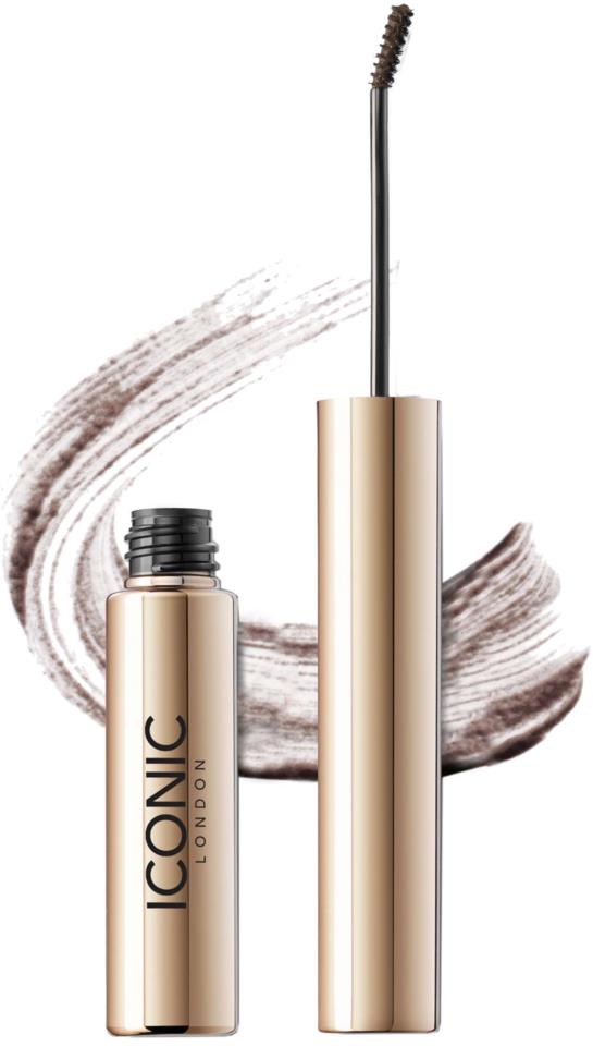 ICONIC LONDON Brow Gel Tint and Texture Chestnut Brown