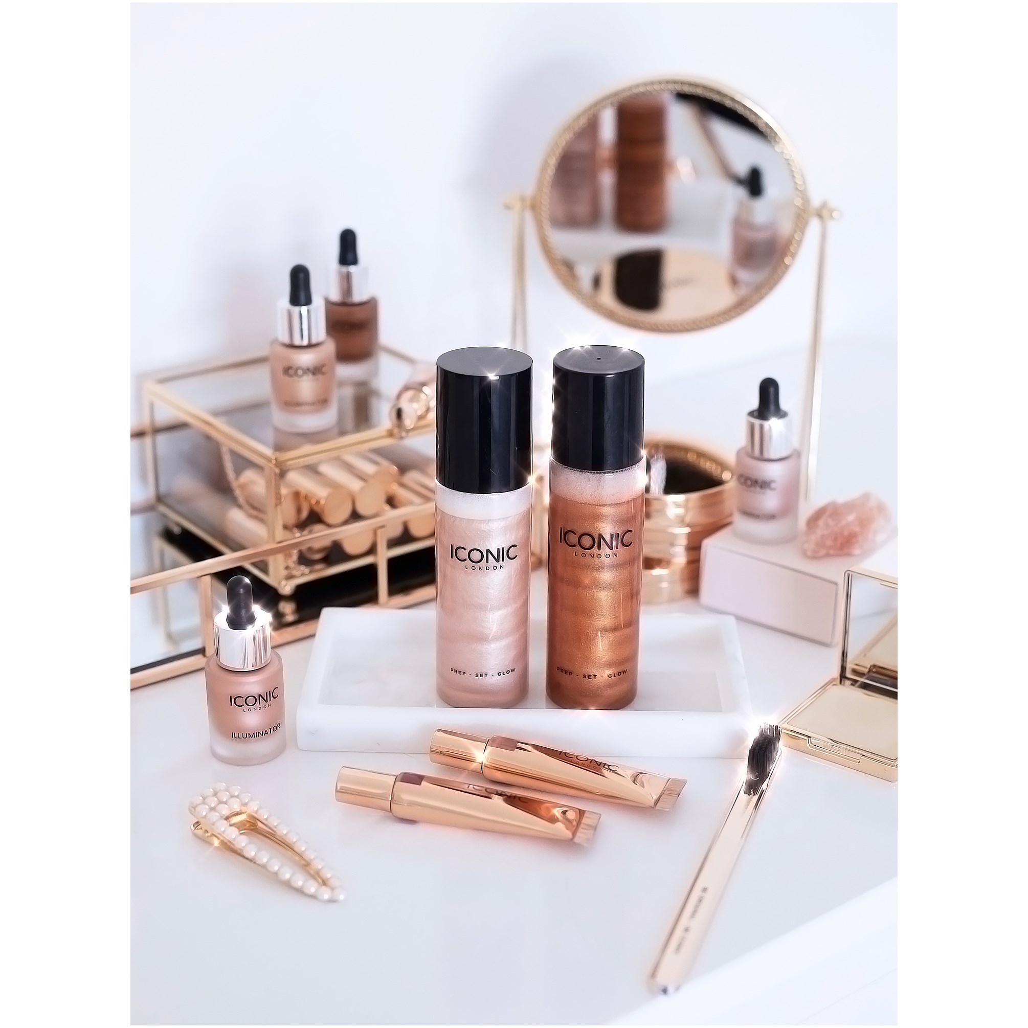 ICONIC London Prep-Set-Glow Glow 120 ml (obrázok 5)