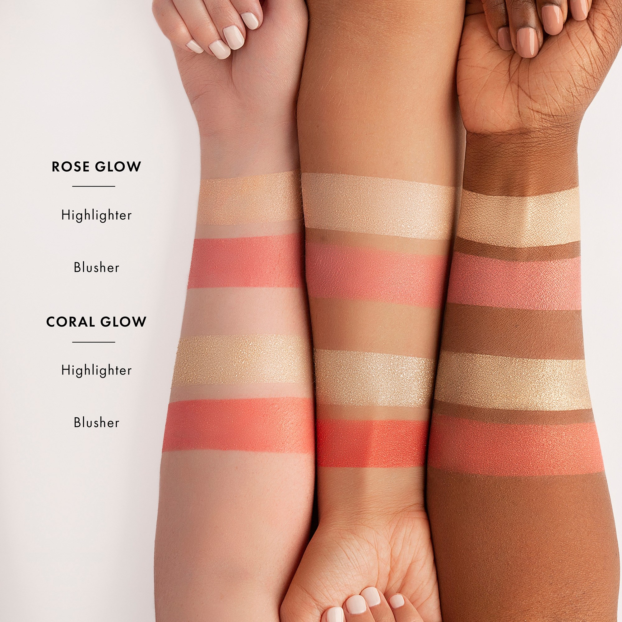 ICONIC London Silk Glow Duo Rose (obrázok 4)