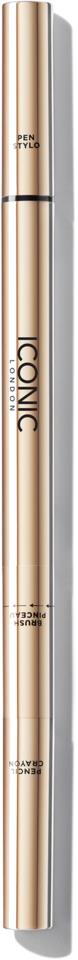 ICONIC London Triple Precision Brow Definer Cool Brown